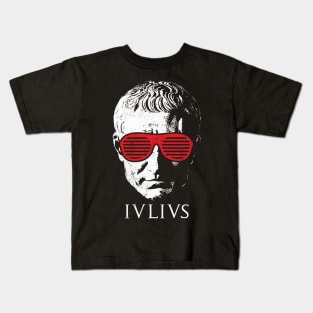 Funny Party Gaius Julius Caesar Roman History Kids T-Shirt